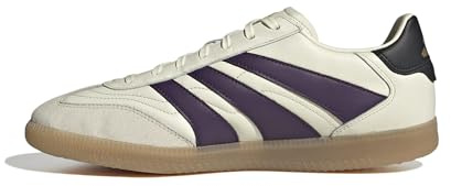 Adidas Unisex Freestyle Indoor, Ivory/Aurora Plum/Gold Metallic, 12
