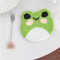 LVYUDS Animal Punch Needle Coaster Kit Handmade Homemade Adult Beginners Needle Stick Embroidery Frames, Punch Embroidery Kit Insulation Thermal Gift(Frogs)