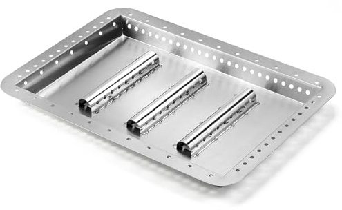 G421-0200-W1 Kohlewanne Ersatz für Charbroil Gas2coal Grillteile 463340516 463370519 463336818 Holzkohlepfanne Char Broil Gas 2 Kohle 3 Brenner Aschefänger 466370516 463341918 Holzkohle Pfanne