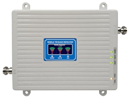 Quystetes Amplificador de Señal 2G 3G 4G 5G Amplificador de Triple Banda 900 1800 2100MHz gsm WCDMA LTE Repetidor Amplificador de Señal Enchufe de la UE