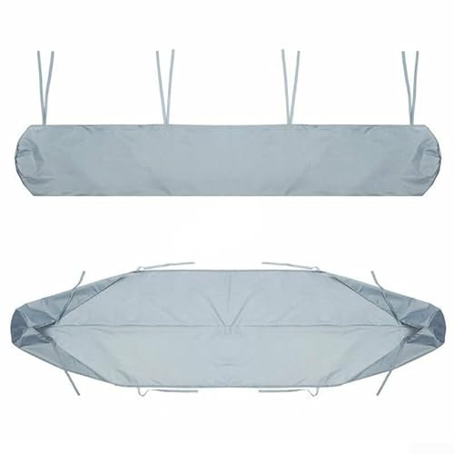 Funda para toldo para uso en exteriores, diseñada para proteger contra la lluvia y el polvo (2 m, gris)