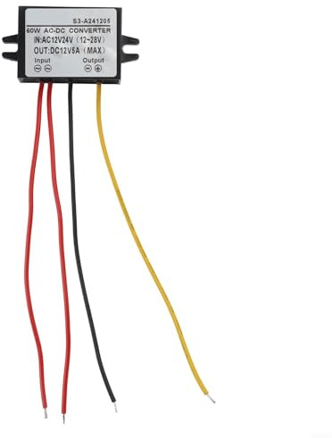 ACDC Power Converter 12v 24v Ip68 12v Radio 5a 60w Audio Regulator Having to Waterproof Protection for Truck Taxi Dc Car Voltage System