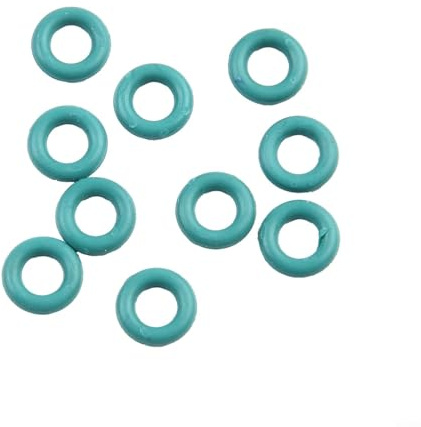 MK7 2.2/2.4/3.2 TDCi Fuel Injector Leak-Off Pipe O-For Ring Seal Washer (10 pcs, Part No. 1795871, Green Rubber)