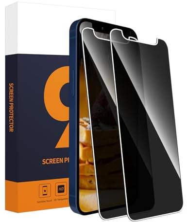 Carantee 2 Stück Schutzfolie für Panzerglas für iPhone 12 Mini 5G,