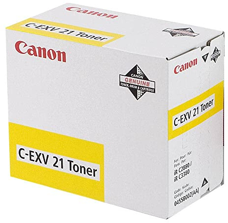 Canon 0455B002 C-EXV 21 Tonerkartusche gelb 14.000 Seiten