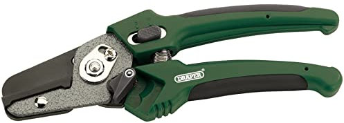 Draper 45315 Soft Grip Anvil Pattern Secateurs, 200mm