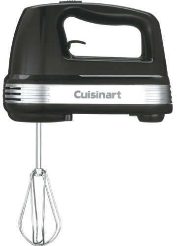 Cuisinart HM-50BK Power Advantage 5-Speed Hand Mixer, Black