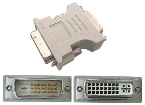 KALEA-INFORMATIQUE Adaptateur DVI-I DUAL LINK FEMELLE (24+5) vers DVI-D DUAL LINK MALE (24+1)