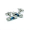 Onyx - Art Manschettenknopf Pair - Wasserwaage in Geschenk-Box HMC/75