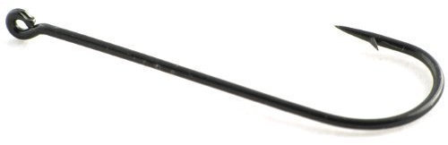 Phoxinus Aberdeen Sea Fishing Hooks, Black (Hook Size 1/0, Packet of 500 Hooks)
