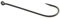 Phoxinus Aberdeen Sea Fishing Hooks, Black (Hook Size 1/0, Packet of 500 Hooks)