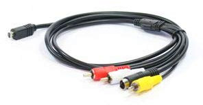 Câble Audio Video Composite VMC-15FS / VMC-30FS pour Sony Handycam Cable Video