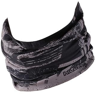 Hilltop Multifunktionstuch, Halstuch, Sporttuch, Schlauchtuch, Kopftuch, Schal, Cooles Design in Trendfarben, für Damen und Herren, Farbe/Design:Dark Night