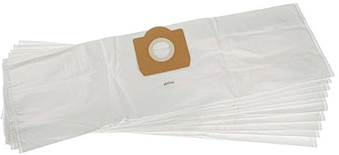 vhbw 10x sacs d'aspirateur, matière non tissée pour aspirateur Stihl SE 100, SE 60C, SE 60E, SE 80, SE 90, SE60