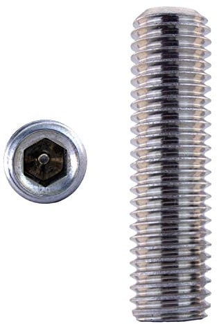Gewindestift M8 X 8 DIN 913 m. Kegelkuppe Edelstahl A2 (1 Stück) - V2A Madenschraube