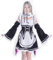 CoolChange Maid Uniform von Ram & Rem | Dienstmädchen Cosplay Kostüm für Re: Zero Fans | Größe: M