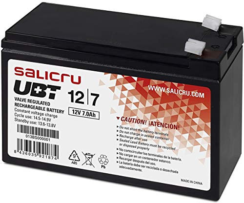 Salicru BATERIA ESTANDAR Compatible para SAIS 7AH 12V
