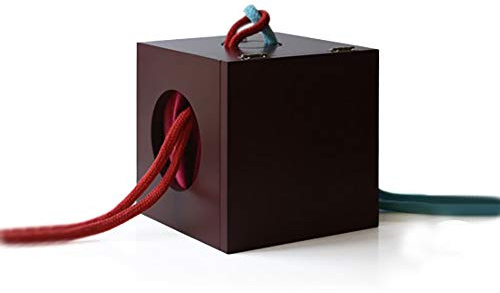 ZQION Dean Box (Dean Dill) Magische Tricks Nahaufnahme Mentalismus Bühne Magie Requisiten Magier Zubehör Linking Seile und Ring Box Magic Gimmick