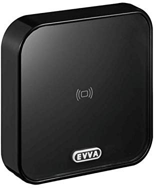 EVVA Airkey Wandleser schwarz für Unterputzmontage zum lesen von Smartphones + AirKey Medien