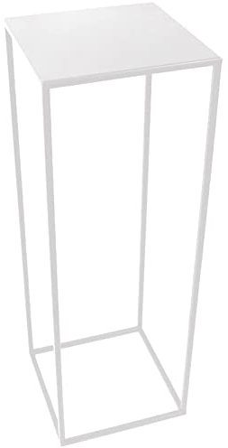 DIXIE STORE fioriera | Aiuola Loft in metallo 363 Portapiante | Supporto per piante fantasioso | Per interni ed esterni ottima impressione bianco