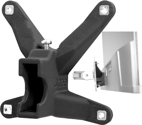 3IDEE Adaptateur VESA Compatible avec écran HP (M22f, M24f, M24fw, M24fd, M27f, M27fw, M27fq, M27fd, M32f, M32fw) - Support VESA 75x75 mm - pour ecran sans Connexion VESA