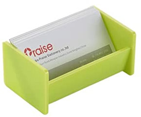 Porte-cartes de visite personnalisé double face pour cartes de visite de grande capacité, porte-cartes de visite haut de gamme