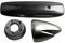 rweuiui Moto Tubo di Scarico Calore della Protezione della Copertura del Silenziatore per Yamaha per T-Max 500 per TMAX 500 2001 2002 2003 2004 2005 Tubo Collegamento Centrale Marmitta (Colore : Blac