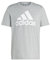 adidas Herren Essentials Fleece 3-Stripes Hoodie, Medium Grey Heather, 3XL