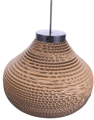 DOITOOL 1stk Kreativer Kronleuchter Retro-kronleuchter-hängeleuchte Lampe Im Südostasiatischen Stil Asiatische Leuchte Deckenleuchte Aus Papier Wabenlampe Bienenwabe Karton Rattan