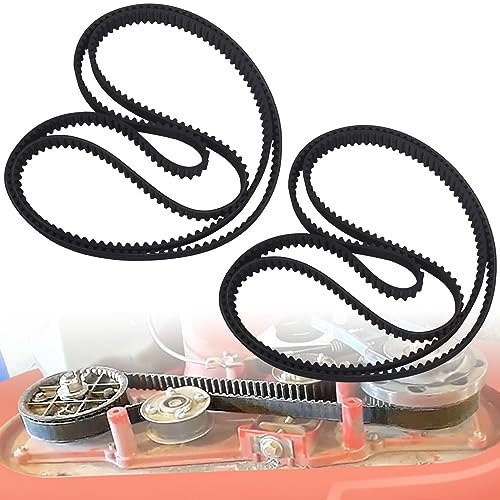 120-3335 Lawn Mower Belt/Belt-Synchronous Compatible with to ro 120-3335 E-xmark 120-3335 1203335 Fits for Toro Time Master with 30 Deck 20978, 21199, 21811, 1199HD, ECS180CKA30000, ECKA30 (2 Pack)