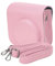 Custodia Protettiva in Pelle PU perInstax Mini8/8+/9 (Rosa chiaro)