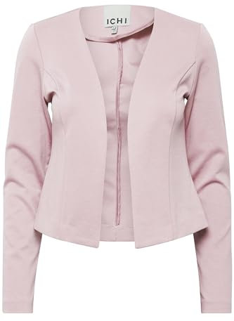 ICHI IHKATE Short BL Blazer - Chaqueta corta para mujer con elástico, Fragante Lila (143204), M