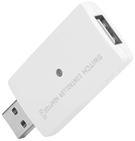 Wireless Converter, Convenient to Use USB Wireless Switch Adapter for Home Office (White)