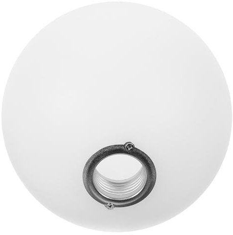 Veemoon Abat-Jour Sphérique G9 - Globe De Rechange En Acrylique Anti-Chute Pour Lustre - Plastique Rustique Pour Salle à Manger, Cuisine, Bureau à Domicile