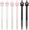 Geluode 6 Stück Cat Paw Druckbleistift, Niedliche Katzenpresse Automatische Druckbleistifte für Büro Schulbedarf, 0,5 mm