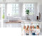 MIRRORANG 2,2 x 1,5 m Innendekoration, Hintergrund, Wohnzimmer, Vorhang, Fensterdekoration, Hintergrund für Fotografie, Büro, Innenraum, Dekoration, Pflanzen, weiße Möbel, Kinder, Erwachsene,