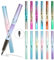 12 Stück Unendlicher Bleistift Ewiger mit Radiergummi, Endlos No Sharpening Pencil, Ergonomischer Bleistift Kugelschreiber HB für Schreiben, Malen, Skizzieren