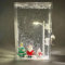SHANGYU Snowy Lamp Snowy Street lamp, New DIY Snow Scenery Night Light, DIY Material Pack Snow Scenery Night Light Snow Scenery Street Lamp Snowflake Lamp Gifts for Family and Friends (Santa Claus)