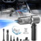 YYYuYong 20000Pa Aspirapolvere per Auto,6000mAh Ricaricabile Aspirabriciole e Soffiatore,Mini aspirapolvere senza fili Potente per Auto,Capelli, pulizia casa