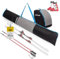 meteor Borsa Scarpe e Sci - Set - Sacca Scarponi Skate Pattini - Custodia Ski - Bag Casco Occhiali Guanti
