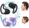 Tappi per le orecchie da nuoto per adulti, impermeabili, riutilizzabili, in morbido silicone, per doccia, nuoto, surf, snorkeling e altri sport acquatici (Nero+Viola)