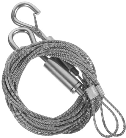 ANDRESLAD 2piezas Cordón Para Marcos De Fotos Cable Acero Inoxidable Suministros Para Bricolaje Colgador De Fotos Resistente