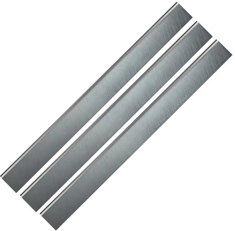 Hookurity TCT Hobelmesser T+C+T Hobelmesser 310 x 25 x 3 mm Abrichtmesser 3er-Set Ersatz for 4-Seiten-Hobel Vertikalfräsen Hochgeschwindigkeits-Presshobel usw