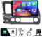 Radio estéreo para Honda Civic 2006-2011, Android 13, Pantalla táctil IPS de 10.1, Kit de actualización de Tablero con CarPlay y Android Auto, navegación GPS, DSP SWC, cámara WiFi 5G(8Core 8+256GB)