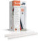 Peach Baguettes Plastique à Anneaux 16 mm, pour 145 Feuilles A4, Blancs, Pack de 100 - PB416-01