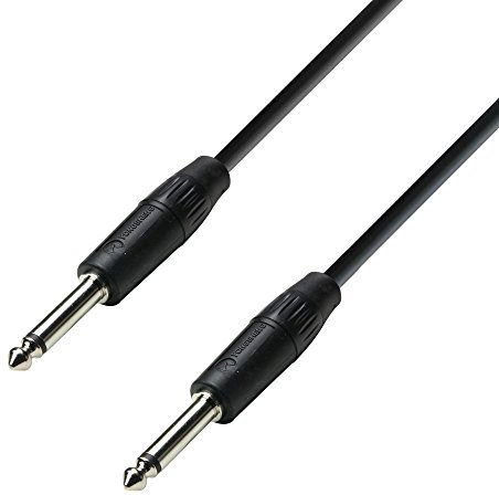 Adam Hall Cables 3 STAR S215 PP 0500 - Câble enceinte 2 x 1,5 mm² connecteurs jack 6,3 mm mono 5 m