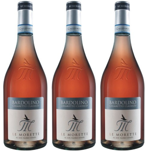 Bardolino Chiaretto Le Morette 3er-Pack