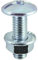 TIMco CTB625 BZP Cable Tray Bolt and Flange Nut M6 x 25 - Zinc (Box of 200)