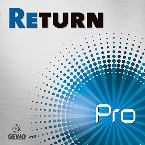 GEWO Belag Return Pro, schwarz, 1,6 mm