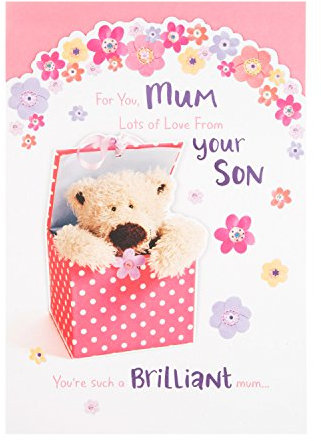 Hallmark 25476014 Mum Mother's Day Card from Your Son - Medium